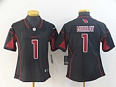 Women Nike Cardinals 1 Kyler Murray Black 2019 NFL Draft First Round Pick Color Rush Limited Jersey,baseball caps,new era cap wholesale,wholesale hats